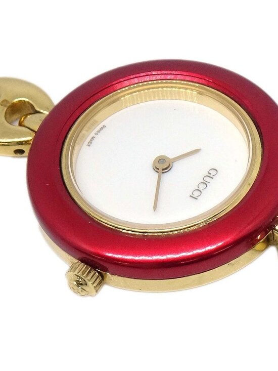 Gucci 11/12.2 Change Bezel Chameleon Quartz Watch SS 187128 main image 13